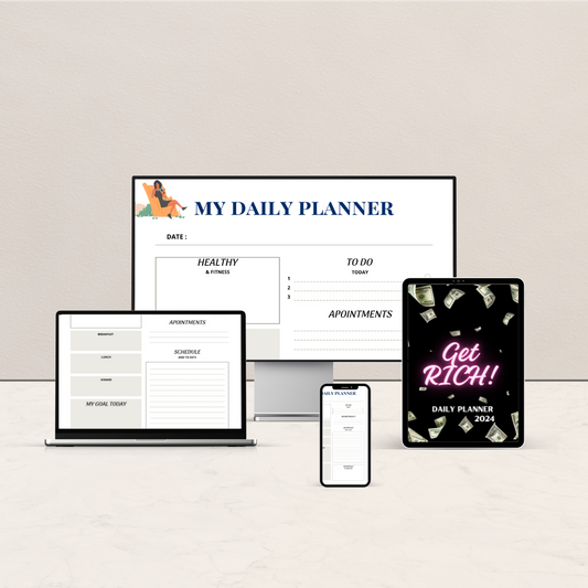 Get Rich Daily Planner