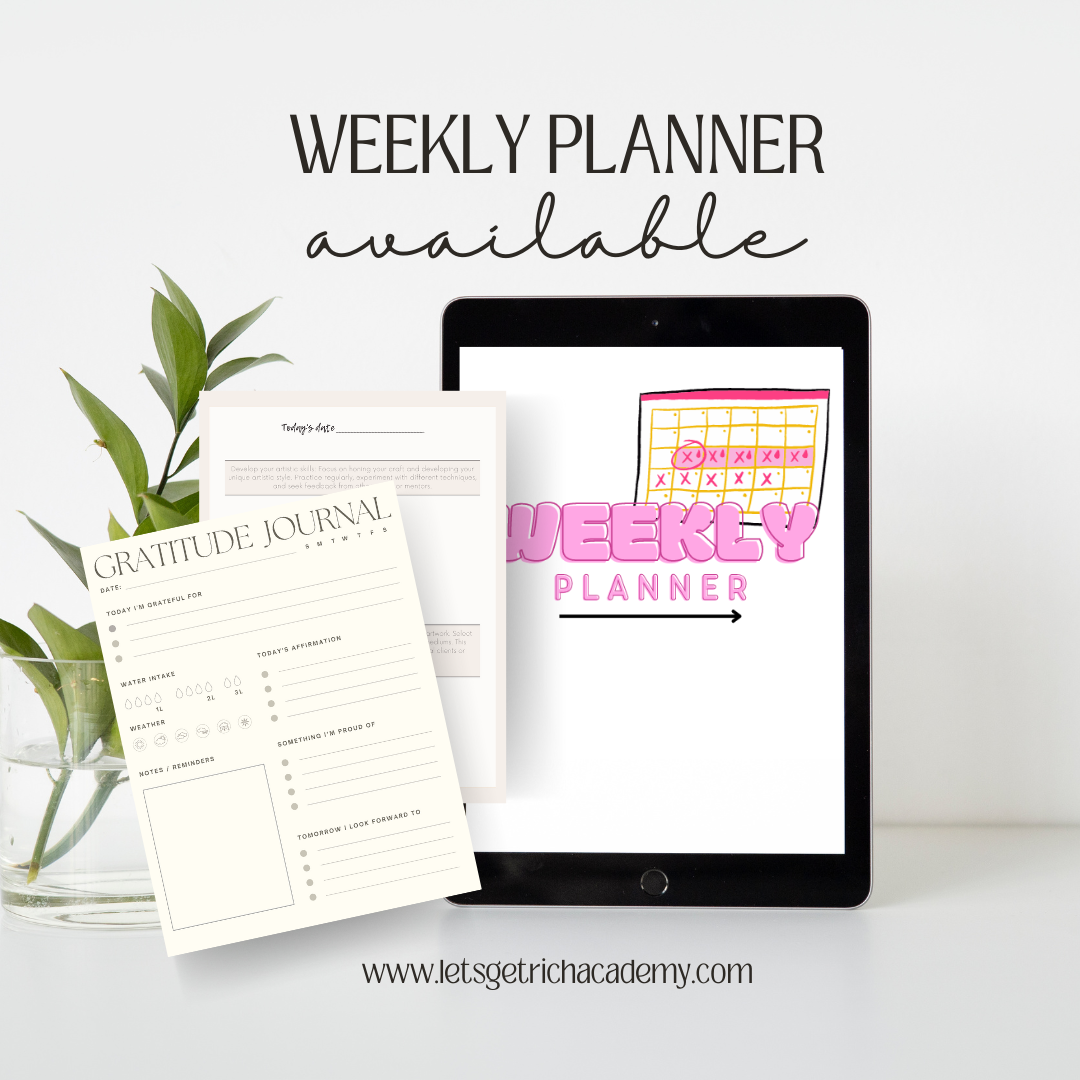 Digital Weekly Planner